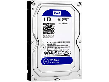 Western Digital Blue WD10EZEX interne Festplatte 3,5" 1TB, SATA III