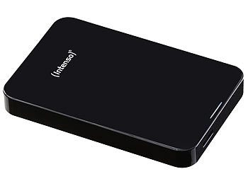 Intenso Memory Drive Externe Festplatte 2,5" 1TB USB 3.0 schwarz inkl. Tasche