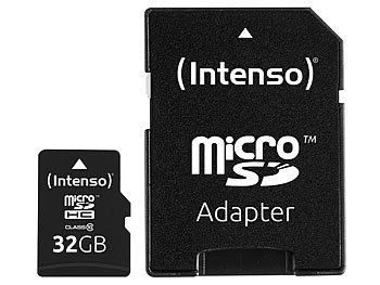 Platinum microSDHC Speicherkarte 4GB Class 10 UHS-I U1 inkl SD-Karten Adapter 