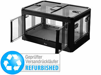Xcase Faltbare Rollbox mit Deckel und Türen, Versandrückläufer