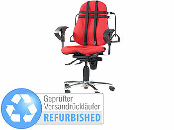 Fitness-Expander: newgen medicals Fitnessgerät - Expander für den Bürostuhl, Versandrückläufer