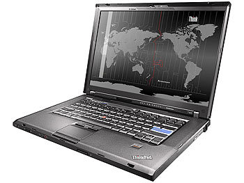 Lenovo Thinkpad T500 39,1 cm/15,4", C2D T9400, 4 GB, 160 GB (generalüberholt)