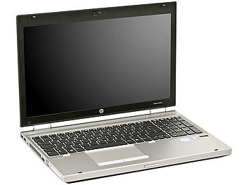 hp EliteBook 8570p, 39,6 cm/15,6", Core i7, 128 GB SSD (generalüberholt)