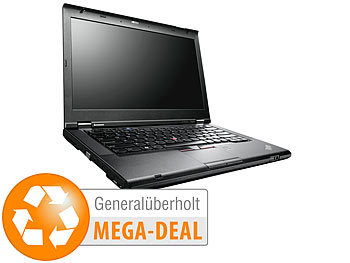 Lenovo ThinkPad T430, 35,6cm/14", Core i5, 8 GB RAM (generalüberholt)