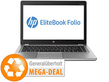 hp EliteBook Folio 9470m, 35,6cm/14",Core i5, 256GB SSD (generalüberholt)