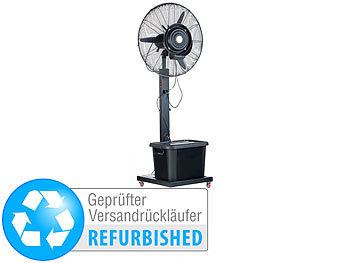 wassergekühlter Ventilator: Sichler Professioneller Standventilator VT-761.S, mit Sprühnebelfunktion
