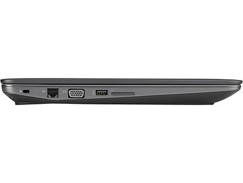 hp ZBook 15, 39,6 cm/15,6", Core i7, 16 GB, 256 GB SSD (generalüberholt)