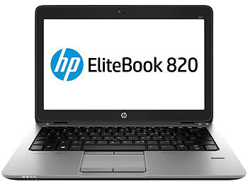 hp EliteBook 820 G1, 31,8 cm/12,5", Core i5, 256 GB SSD (generalüberholt)