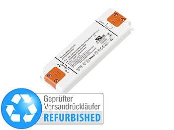 LED-Leuchtmittel-Trafo: revolt LED-Transformator, 230V auf 12V, Versandrückläufer