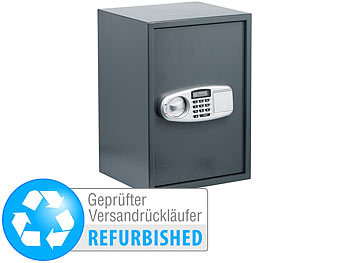 Tresor Safes: Xcase Großer-Stahlsafe mit digitalem Code-Schloss Versandrückläufer