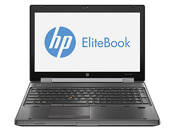 hp EliteBook 8570w, 39,6 cm/15,6", i7, 16 GB, 256GB SSD (generalüberholt)