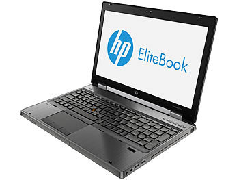 hp EliteBook 8570w, 39,6 cm/15,6", Corei7, SSD (generalüberholt, 2. Wahl)