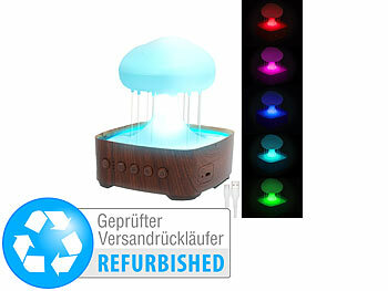 Pilz-Luftbefeuchter: Carlo Milano Regenwolke-Luftbefeuchter, USB-C, Versandrückläufer 