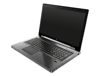 hp EliteBook 8770w, 43,9 cm/17,3", Core i7, SSD + HDD (generalüberholt)