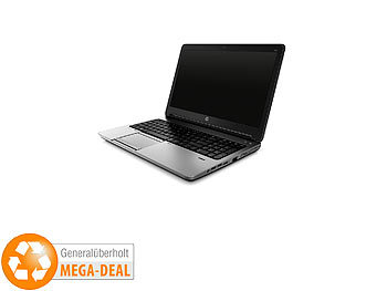 Notebook Laptop: hp ProBook 650 G1, 15,6"/39,6cm, i5, 8GB, 256GB SSD (generalüberholt)