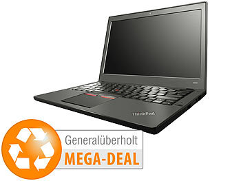 Lenovo ThinkPad X250, 31,8 cm, Core i5, 8 GB, 256 GB SSD (generalüberholt)