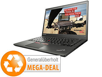 Laptops gebraucht: Lenovo ThinkPad T450s, 35,6cm, Core i5, 8GB, 256GB SSD (generalüberholt)