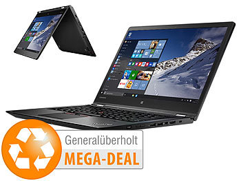 Gebrauchte Laptops: Lenovo ThinkPad Yoga 460, 35,6 cm/14", Core i5, 512 GB SSD (generalüberholt)