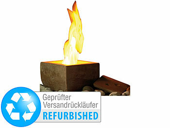 Bioethanol-Feuer: Carlo Milano Terracotta-Dekofeuer "Scodella" für Bio Versandrückläufer