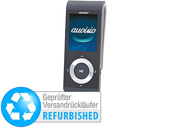 fähiger MP3 Player, Bluetooth: auvisio MP3- & Video-Player DMP-320.bt V2, Bluetooth, FM (Versandrückläufer)