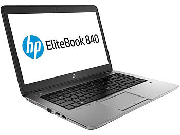hp EliteBook 840 G2, 35,6 cm / 14", Core i5, 256 GB SSD (generalüberholt)