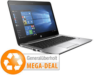 Laptop: hp EliteBook 745 G4, FHD, AMD 8730B , 8GB, 256GB SSD (generalüberholt)