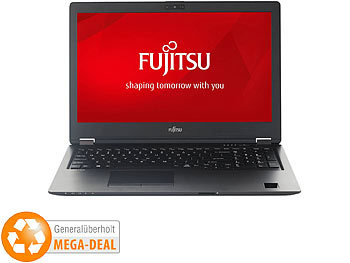 Laptop: Fujitsu LifeBook U758, 15,6" / 39,6 cm, Core i5, 256GB SSD (generalüberholt)