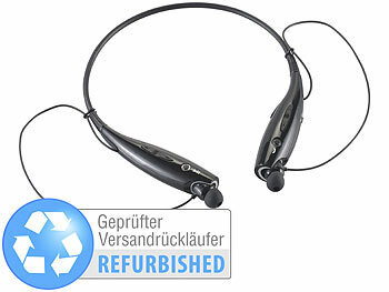 auvisio Stereo-Headset SH-40.bt mit Bluetooth 4.0, Versandrückläufer 