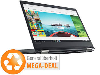 Office Laptops: Lenovo ThinkPad Yoga 370, 33,8cm/13,3", i5, 8GB, 512GB SSD (generalüberholt)