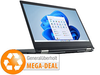 Laptop: Lenovo ThinkPad Yoga 370, 13,3", Touch, i5, 8GB, 512GB,NVMe (generalüberholt)