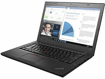 Lenovo ThinkPad T460, 35,6 cm / 14", i5, 8 GB, SSD, Docking (generalüberholt)