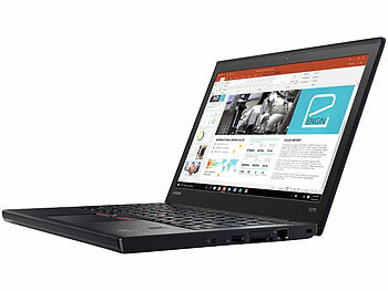 Lenovo ThinkPad X270, 12,5"/31,8cm, Core i5, SSD, Docking (generalüberholt)
