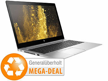 Laptop: hp EliteBook 850 G5, 15,6"/39,6 cm, i5, SSD, Win 11 (generalüberholt)