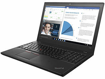 Lenovo ThinkPad T560, 15,6" / 39,6 cm, i5, 8 GB, 256 GB SSD (generalüberholt)