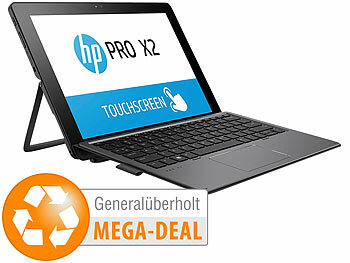 Notebook Laptops: hp Pro x2 612 G2 2in1, 12" FHD, Core i5, 8GB, 256GB SSD (generalüberholt)