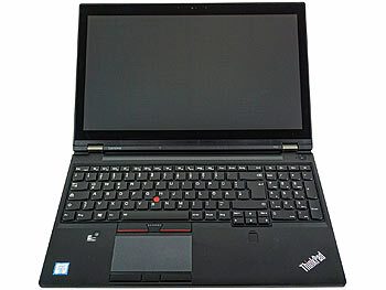 Lenovo ThinkPad P50, 15,6"/39,6cm, UHD, i7, 16GB, 512GB SSD (generalüberholt)