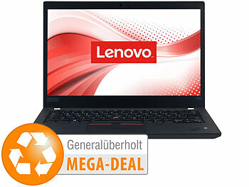 Notebook refurbished: Lenovo ThinkPad T490, 35,6 cm FHD, i5, 16 GB, 512 GB SSD (generalüberholt)