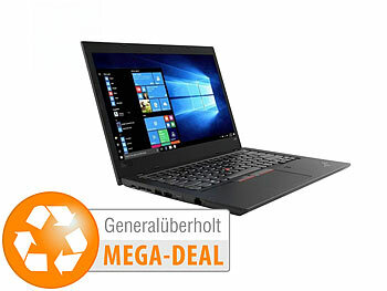 Laptop gebraucht: Lenovo ThinkPad L470, 14"/ 35,6 cm, Core i7, 8GB, 256GB SSD (generalüberholt)