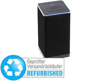 Alexa Lautsprecher: auvisio WLAN-Multiroom-Stereo-Lautsprecher Versandrückläufer