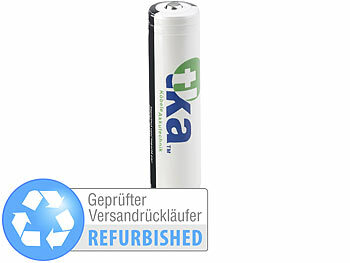 tka Lithium-Ionen-Akku Typ 18650, 3,7 Volt, Versandrückläufer
