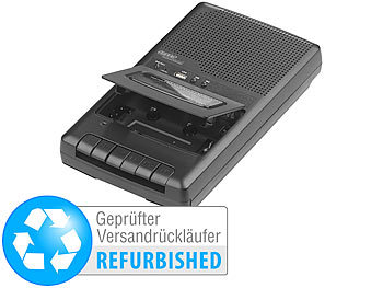 Cassette to MP3 Converter: auvisio Mobiler Kassettenspieler & USB-Digitalisierer,Versandrückläufer