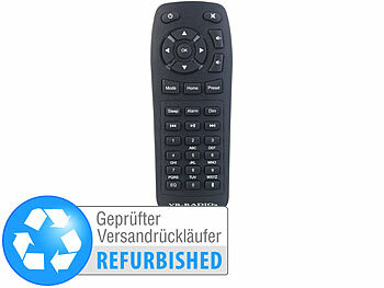 VR-Radio Ersatz-Fernbedienung für Stereo-WLAN-Internetradio, Versandrückläufer