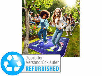 Playtastic Kinder-Tanzmatte "Dancing Challenge", Bluetooth, Versandrückläufer 