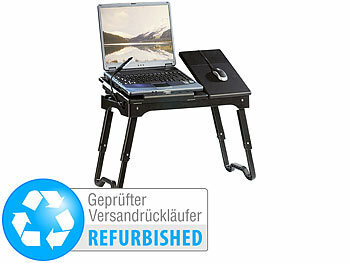 General Office Notebook-Tisch mit Schwanenhals-LED,höhenverstellbar,Versandrückläufer