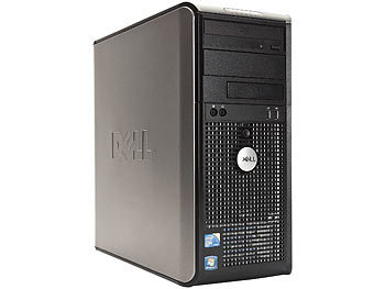 Dell Optiplex 780 MT, Intel C2D E8400, 4 GB RAM, 1 TB HDD (generalüberholt)