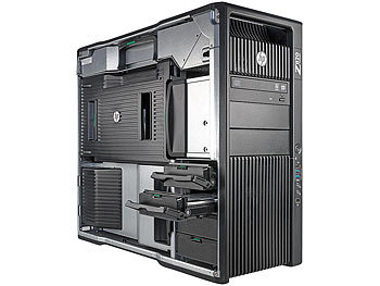 hp Z820 T Workstation, 2x Xeon E5, 1,2 TB HDD (Raid 0), Win 10 (refurb.)