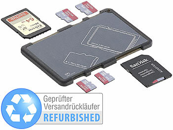 General Office Speicherkarten-Organizer für 2 SD-Karten, Versandrückläufer