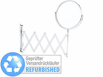 Vergrößerungs-Spiegel: Sichler Beauty Scheren Rasier- & Kosmetik-Wandspiegel, Versandrückläufer