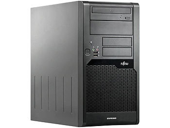 Fujitsu Esprimo P5731 MT, Pentium E5500, 4 GB RAM, 250 GB HDD, Win 10 (ref.)