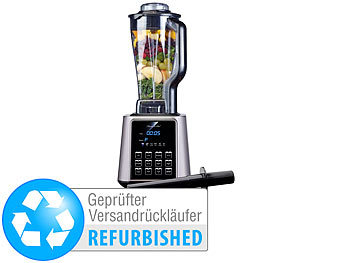 Gastro-Mixer: Rosenstein & Söhne Profi-Standmixer, 6 Modi, 2 l, 1600W, 33.000 U/min (Versandrückläufer)